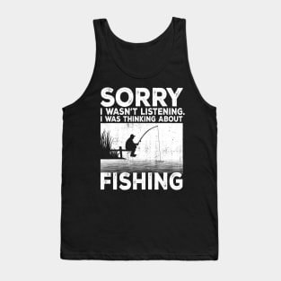 Funny Fishing For Men Women Trout Bass Fisherman Vacation Tank Top